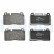 Brake Pad Set, disc brake LP2491 Delphi, Thumbnail 3