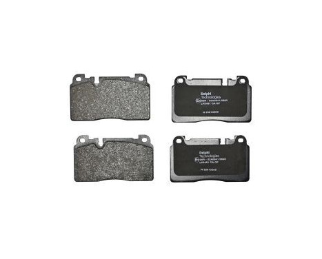 Brake Pad Set, disc brake LP2491 Delphi, Image 2