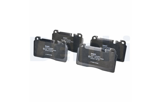 Brake Pad Set, disc brake LP2491 Delphi