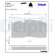 Brake Pad Set, disc brake LP2491 Delphi, Thumbnail 3