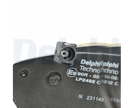 Brake Pad Set, disc brake LP2492 Delphi, Image 4