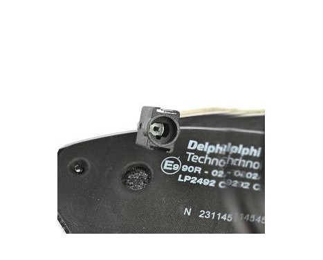 Brake Pad Set, disc brake LP2492 Delphi, Image 3