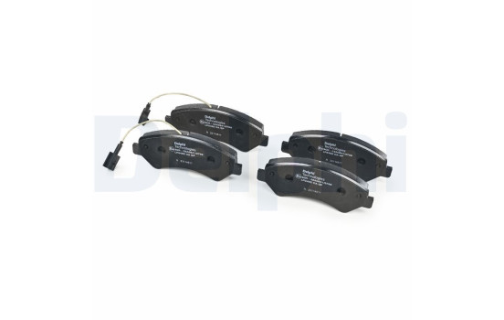 Brake Pad Set, disc brake LP2492 Delphi, Image 2
