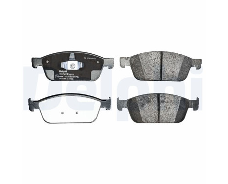 Brake Pad Set, disc brake LP2495 Delphi, Image 2