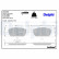 Brake Pad Set, disc brake LP2495 Delphi, Thumbnail 3