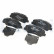 Brake Pad Set, disc brake LP2497 Delphi, Thumbnail 3