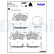 Brake Pad Set, disc brake LP2497 Delphi, Thumbnail 3