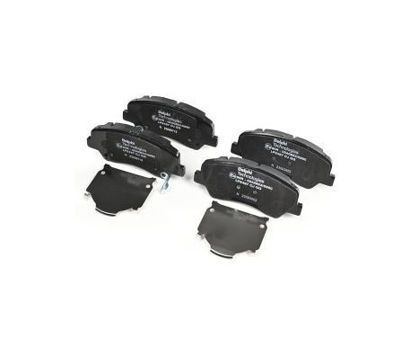 Brake Pad Set, disc brake LP2497 Delphi, Image 2