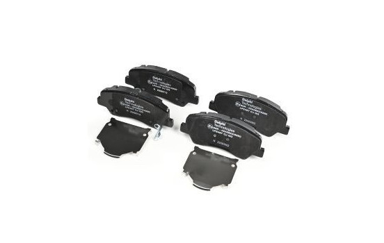 Brake Pad Set, disc brake LP2497 Delphi, Image 2