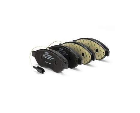 Brake Pad Set, disc brake LP2498 Delphi, Image 4