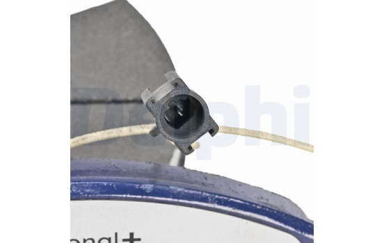 Brake pad set, disc brake LP2498LC Delphi, Image 4