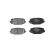 Brake Pad Set, disc brake LP2499 Delphi, Thumbnail 2