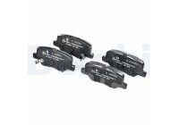 Brake Pad Set, disc brake LP2501 Delphi