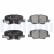 Brake Pad Set, disc brake LP2501 Delphi, Thumbnail 2