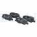 Brake Pad Set, disc brake LP2501 Delphi, Thumbnail 2