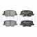 Brake Pad Set, disc brake LP2501 Delphi, Thumbnail 3