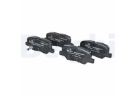 Brake Pad Set, disc brake LP2501 Delphi