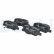 Brake Pad Set, disc brake LP2501 Delphi