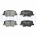 Brake Pad Set, disc brake LP2501 Delphi, Thumbnail 2
