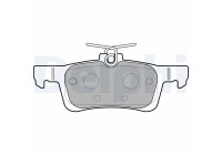 Brake Pad Set, disc brake LP2503 Delphi