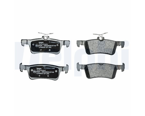 Brake Pad Set, disc brake LP2503 Delphi