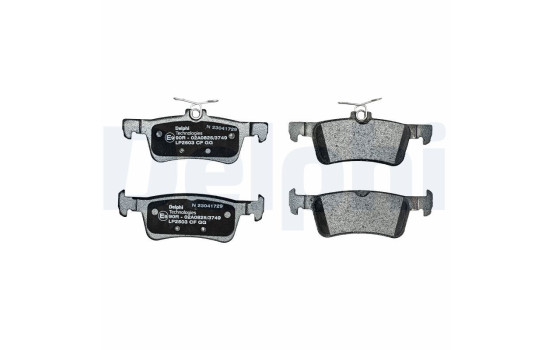 Brake Pad Set, disc brake LP2503 Delphi