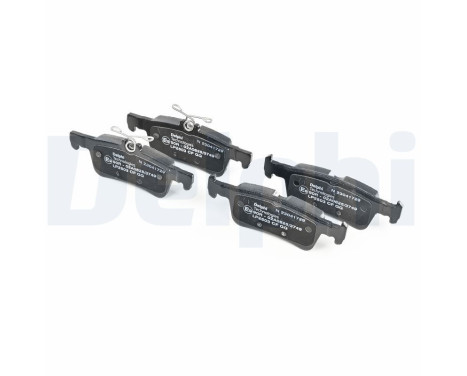 Brake Pad Set, disc brake LP2503 Delphi, Image 2