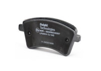 Brake Pad Set, disc brake LP2504 Delphi