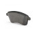 Brake Pad Set, disc brake LP2504 Delphi, Thumbnail 2