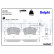 Brake Pad Set, disc brake LP2504 Delphi, Thumbnail 4