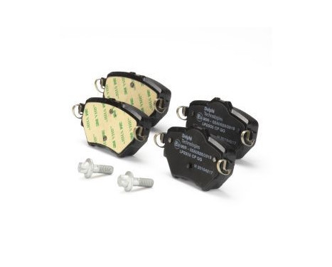 Brake Pad Set, disc brake LP2505 Delphi, Image 3