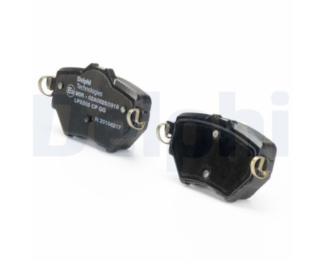 Brake Pad Set, disc brake LP2505 Delphi