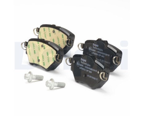 Brake Pad Set, disc brake LP2505 Delphi, Image 3