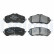 Brake Pad Set, disc brake LP2506 Delphi