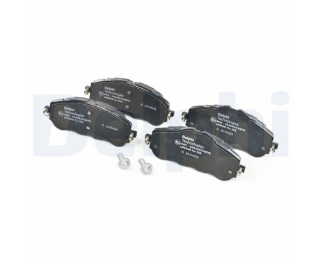 Brake Pad Set, disc brake LP2506 Delphi, Image 2