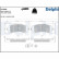 Brake Pad Set, disc brake LP2506 Delphi, Thumbnail 3