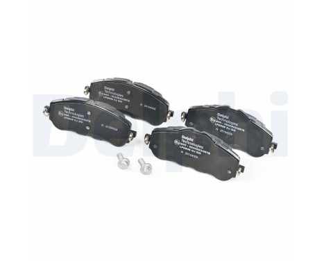 Brake Pad Set, disc brake LP2506 Delphi, Image 3