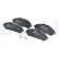 Brake Pad Set, disc brake LP2506 Delphi, Thumbnail 3