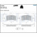 Brake Pad Set, disc brake LP2506 Delphi, Thumbnail 4