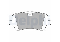 Brake Pad Set, disc brake LP2508 Delphi