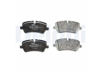 Brake Pad Set, disc brake LP2508 Delphi