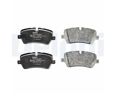 Brake Pad Set, disc brake LP2508 Delphi, Image 2