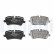 Brake Pad Set, disc brake LP2508 Delphi, Thumbnail 2