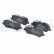 Brake Pad Set, disc brake LP2508 Delphi, Thumbnail 3