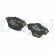 Brake Pad Set, disc brake LP2509 Delphi