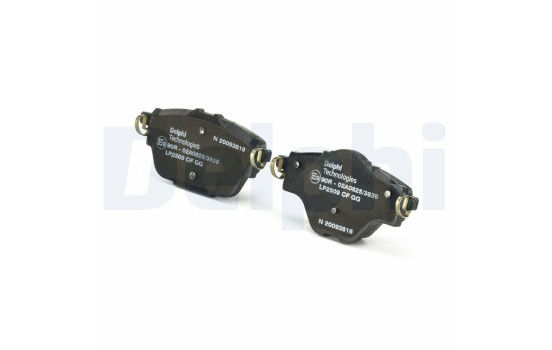 Brake Pad Set, disc brake LP2509 Delphi