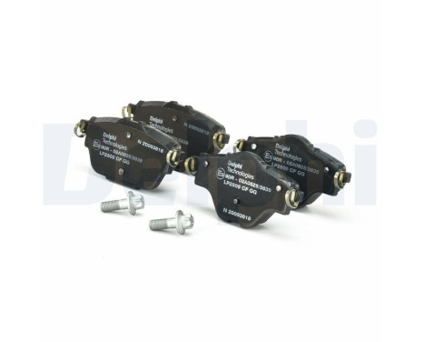 Brake Pad Set, disc brake LP2509 Delphi, Image 3