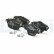 Brake Pad Set, disc brake LP2509 Delphi, Thumbnail 3
