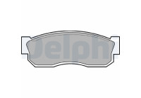 Brake Pad Set, disc brake LP261 Delphi
