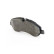 Brake Pad Set, disc brake LP2661 Delphi, Thumbnail 3